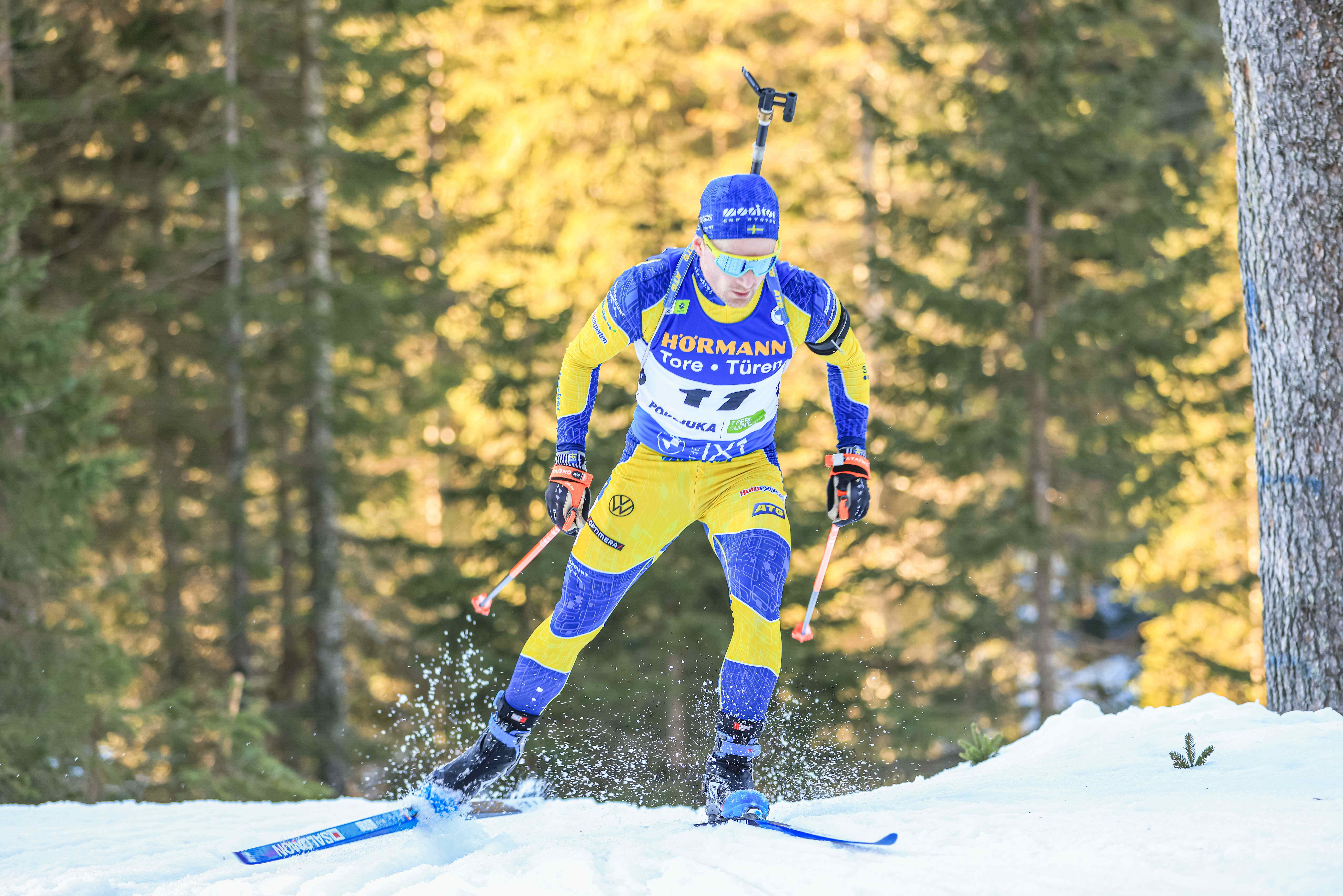 Jesper Nelin bästa svensk men alla killar topp 40 och på poängplats i sprinten 