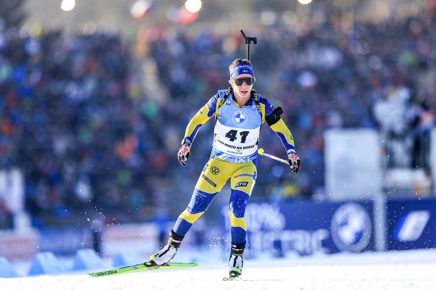 Anna Magnusson bästa svenska i dagens sprint
