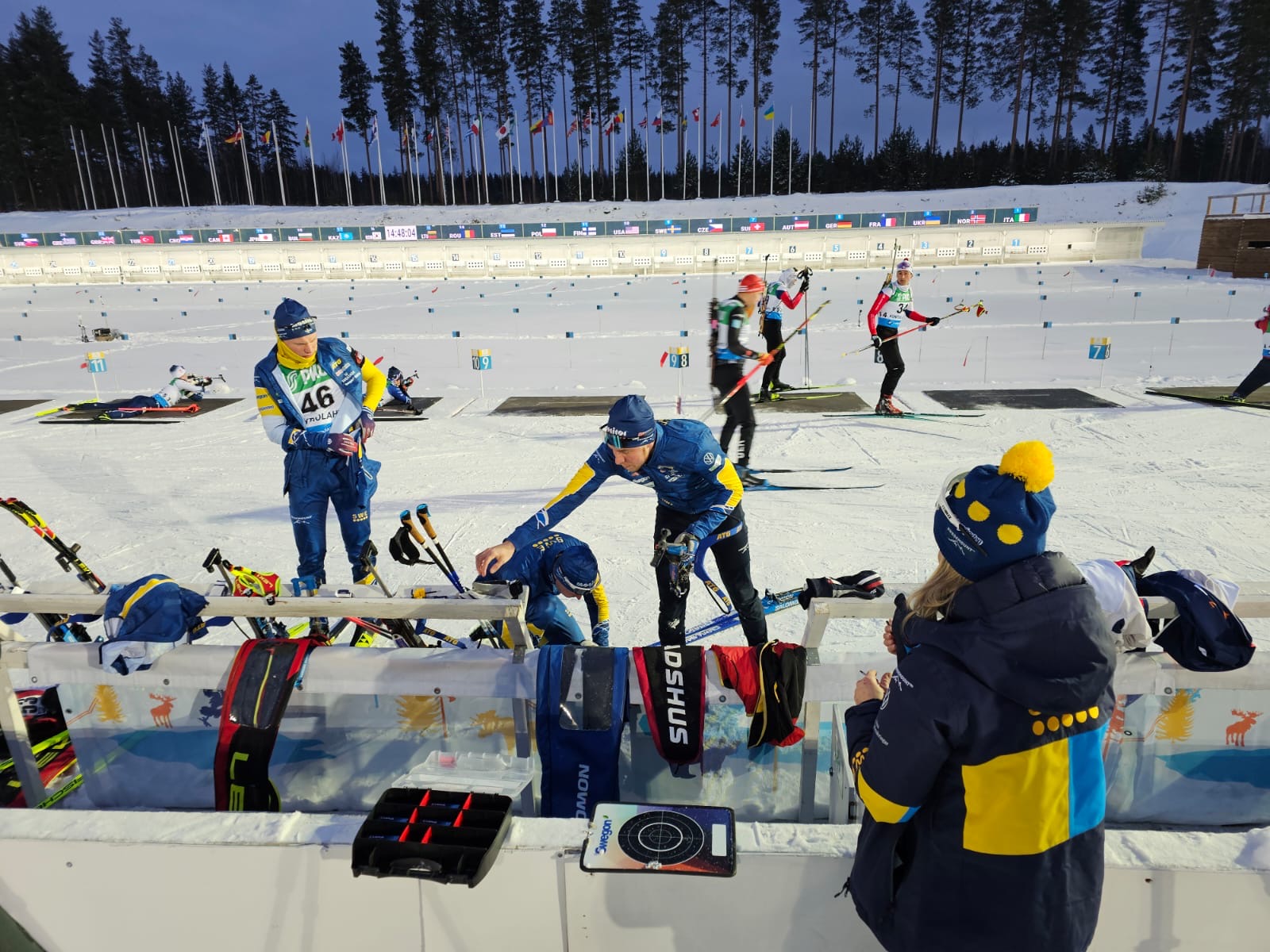 Emil syvende i IBU-cupen |  Det svenske skiskytterforbundet