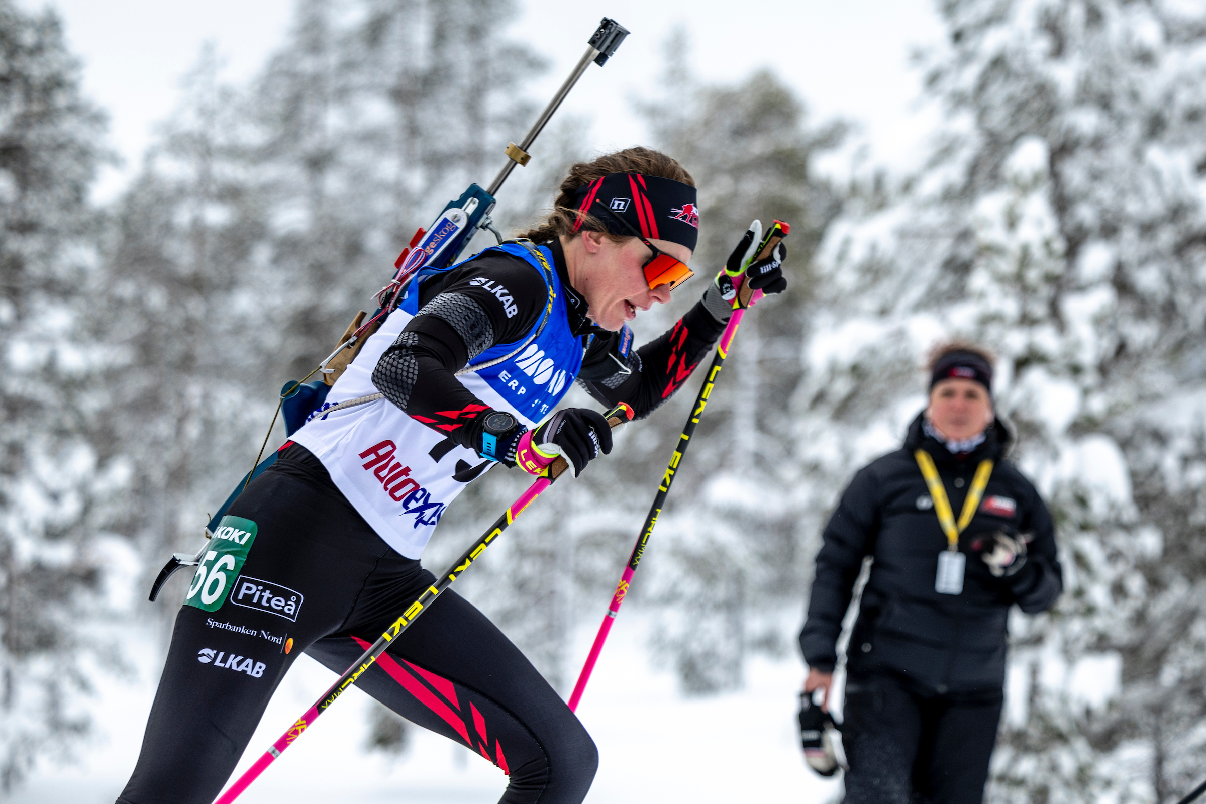 Elvira Öberg vinner söndagens sprint